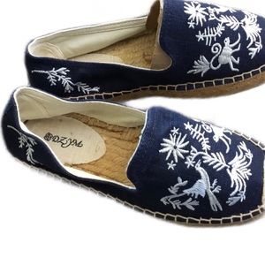 New Soludos Embroidered Platform Espadrilles 6